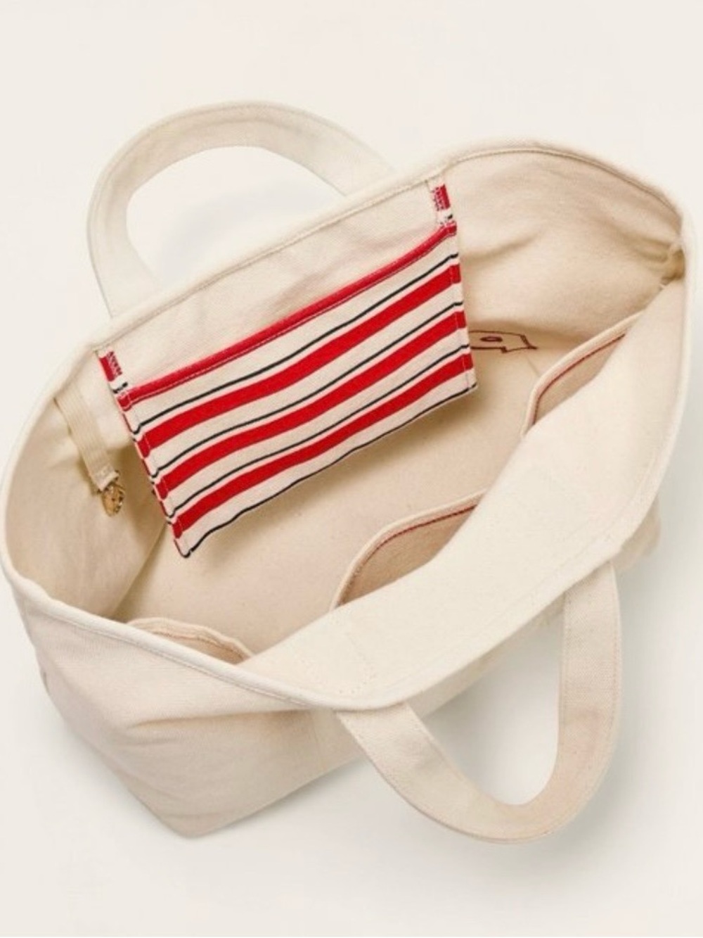 NWT Parke x Target natural canvas tote bag - Picture 3 of 3